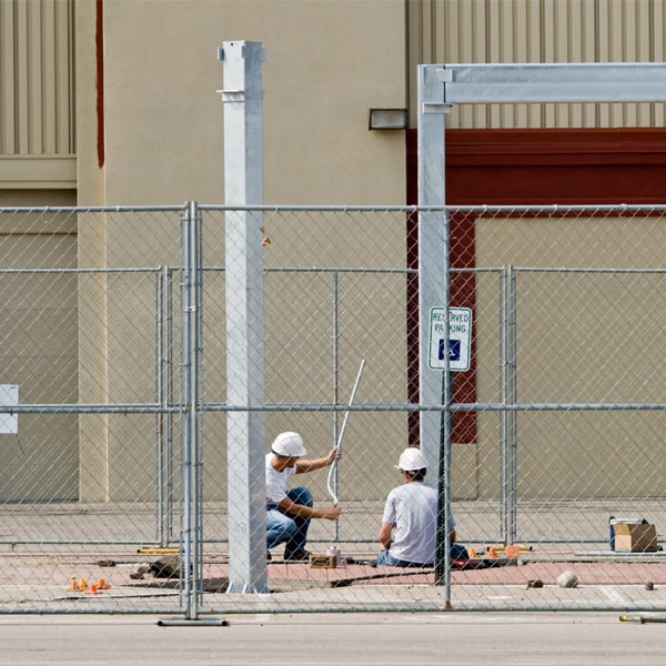 how much time can i rent the temporary fence for my construction site or event in Malibu